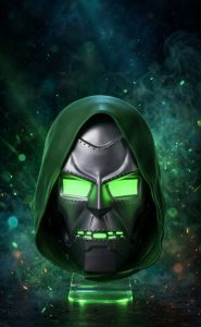 Doctor Doom LED Helmet Bust LED Light