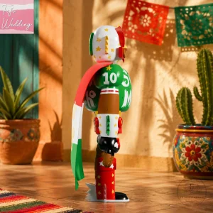 Super Macho Mexico World Cup Art Toy side view